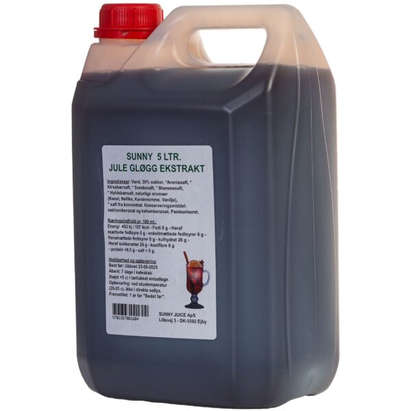 Gløgg estrakt 5 Ltr.