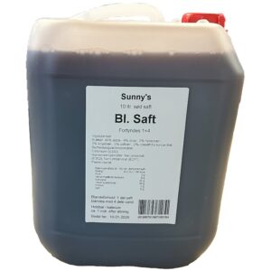 Blandet saft 1+4 10 Ltr.